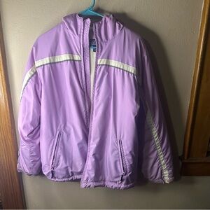 Girls Lands End Wonder Coat Jacket With Hood